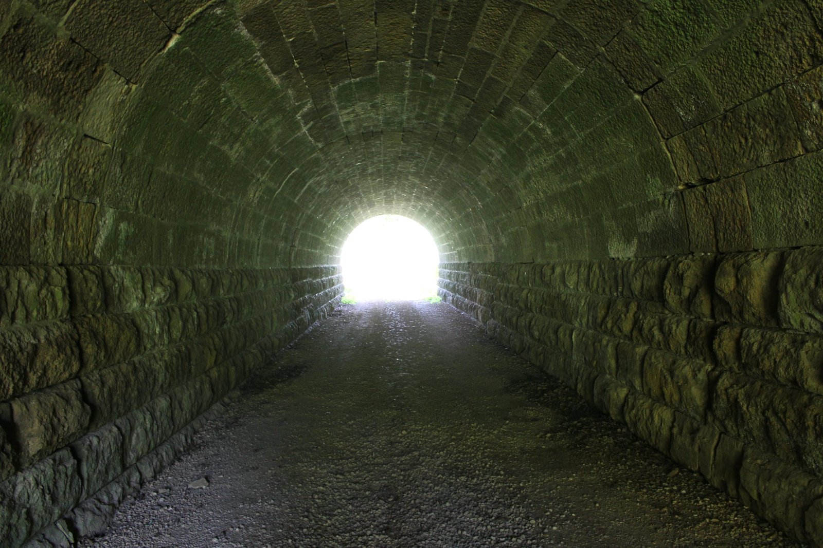 Inside arch
